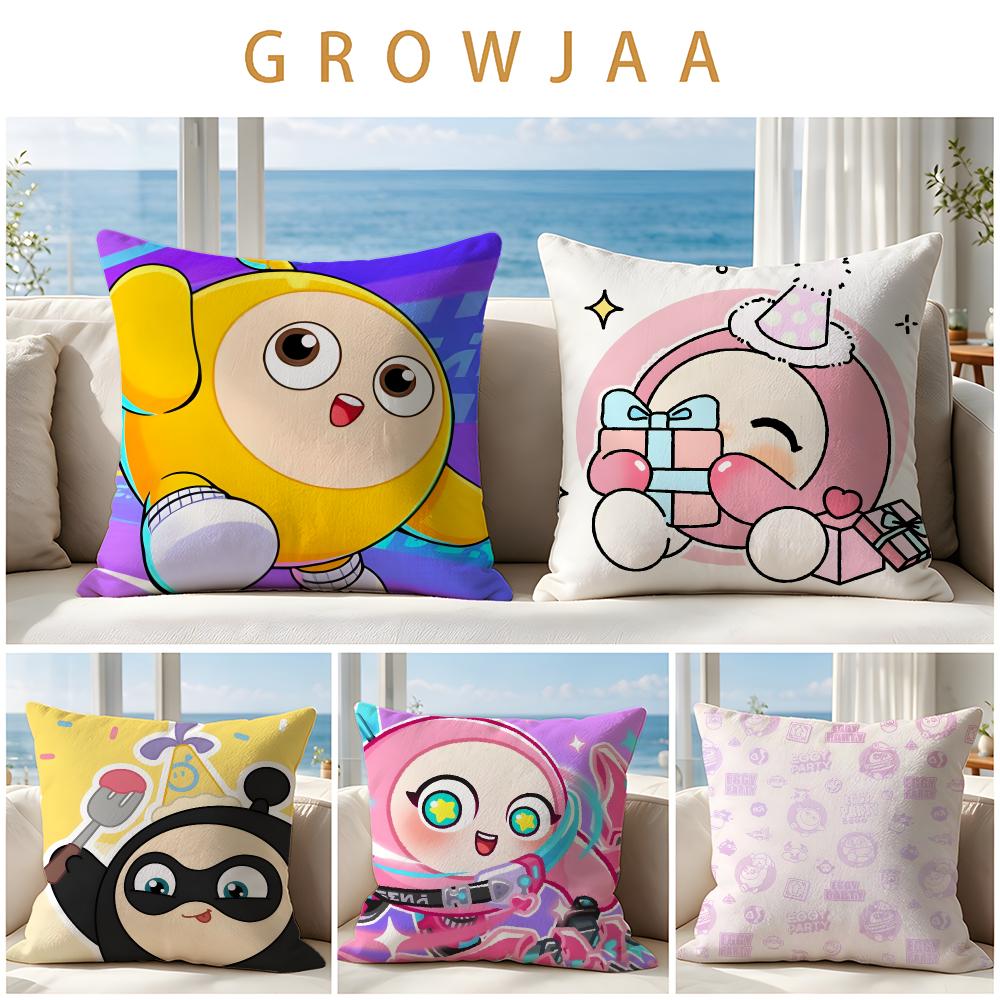 Party Games Eggy - Sarung Bantal Game Eggy Party, Bantal