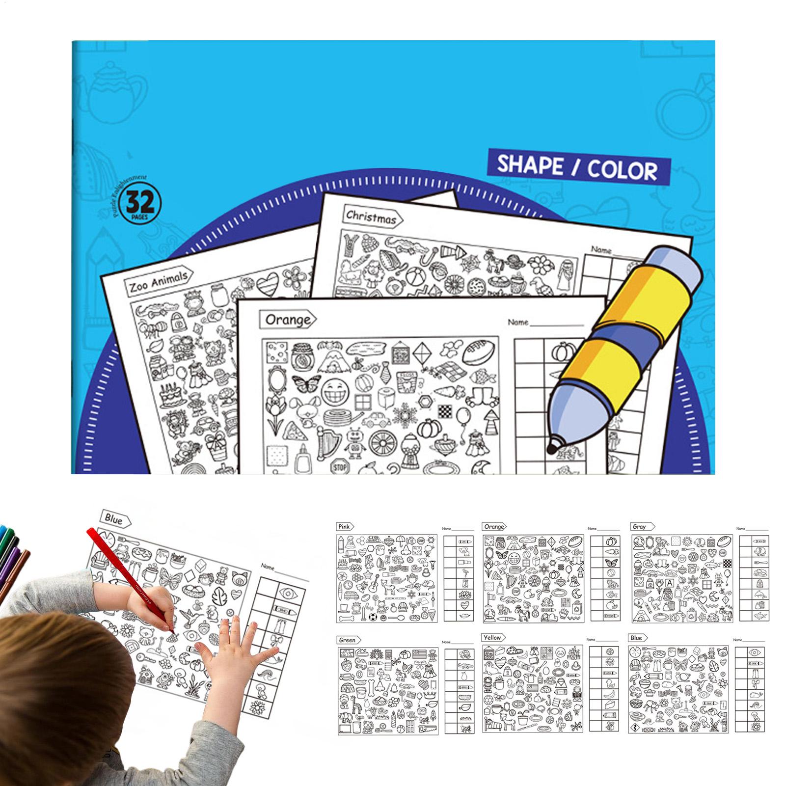Party Games Kid Friendly - Buku Aktivitas Prasekolah Dengan Permainan Mencocokkan