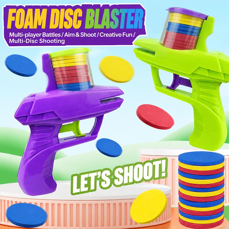 Party Games Kid Friendly - Mainan Foam Disc Blaster Ramah Lingkungan