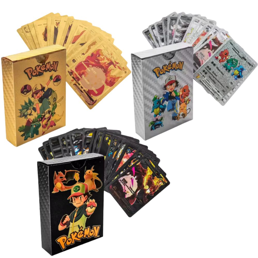 Party Games Board Game - 55PCS Kartu Pokémon Baru Vmax GX