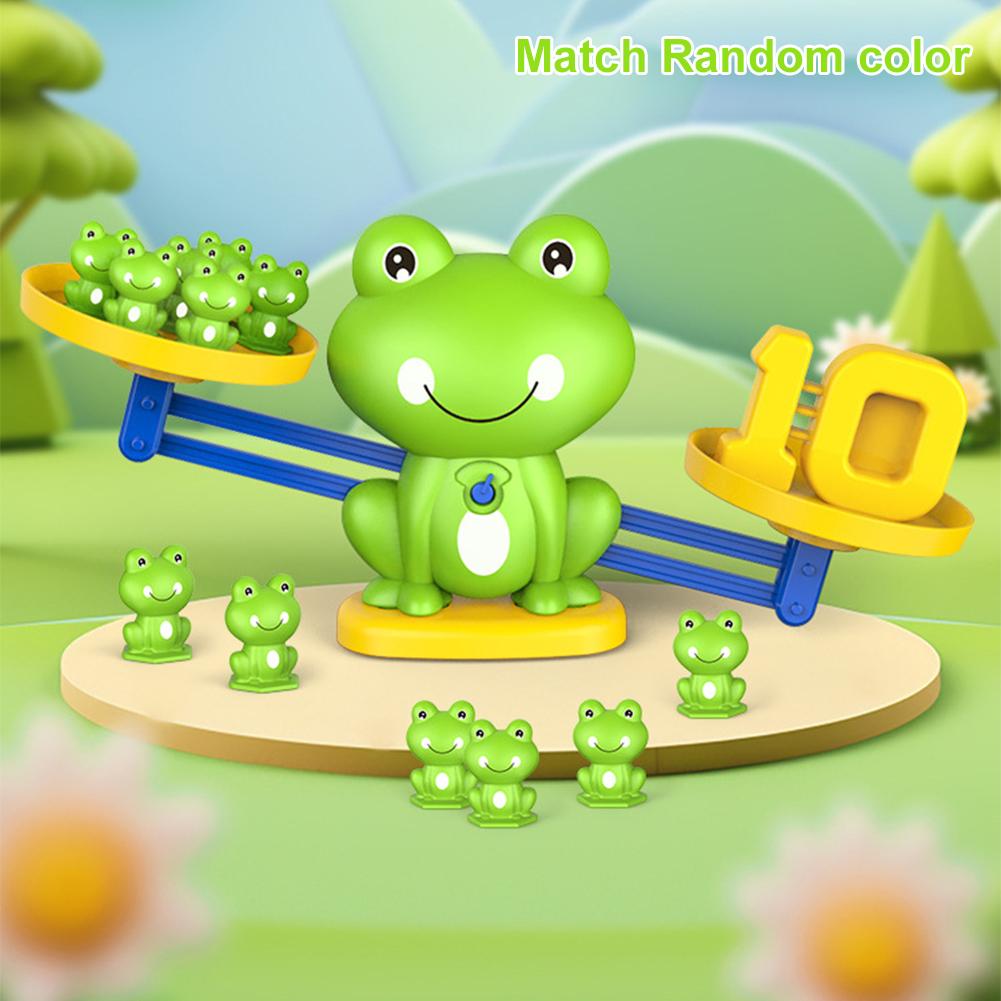 Party Games Board Game - 1Set Kartu Timbangan Katak Permainan Digital