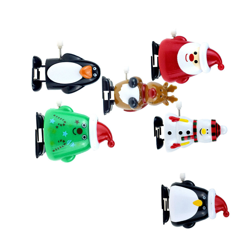 Party Games Kid Friendly - 6Pcs Mainan Hewan Berjalan dengan Mekanisme