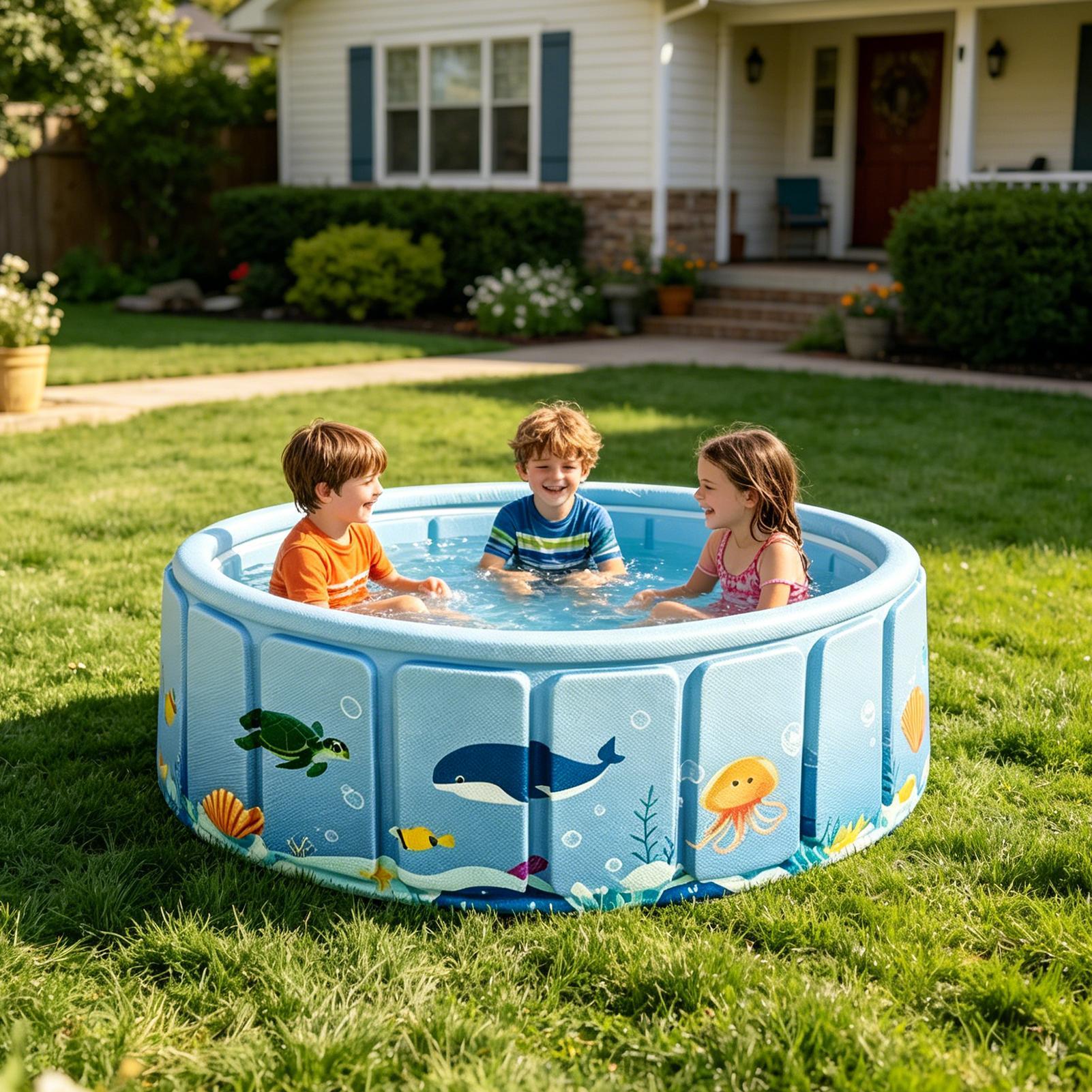 Kolam Renang Lipat Non-Inflata - Party Games Kid Friendly ulasan dan harga