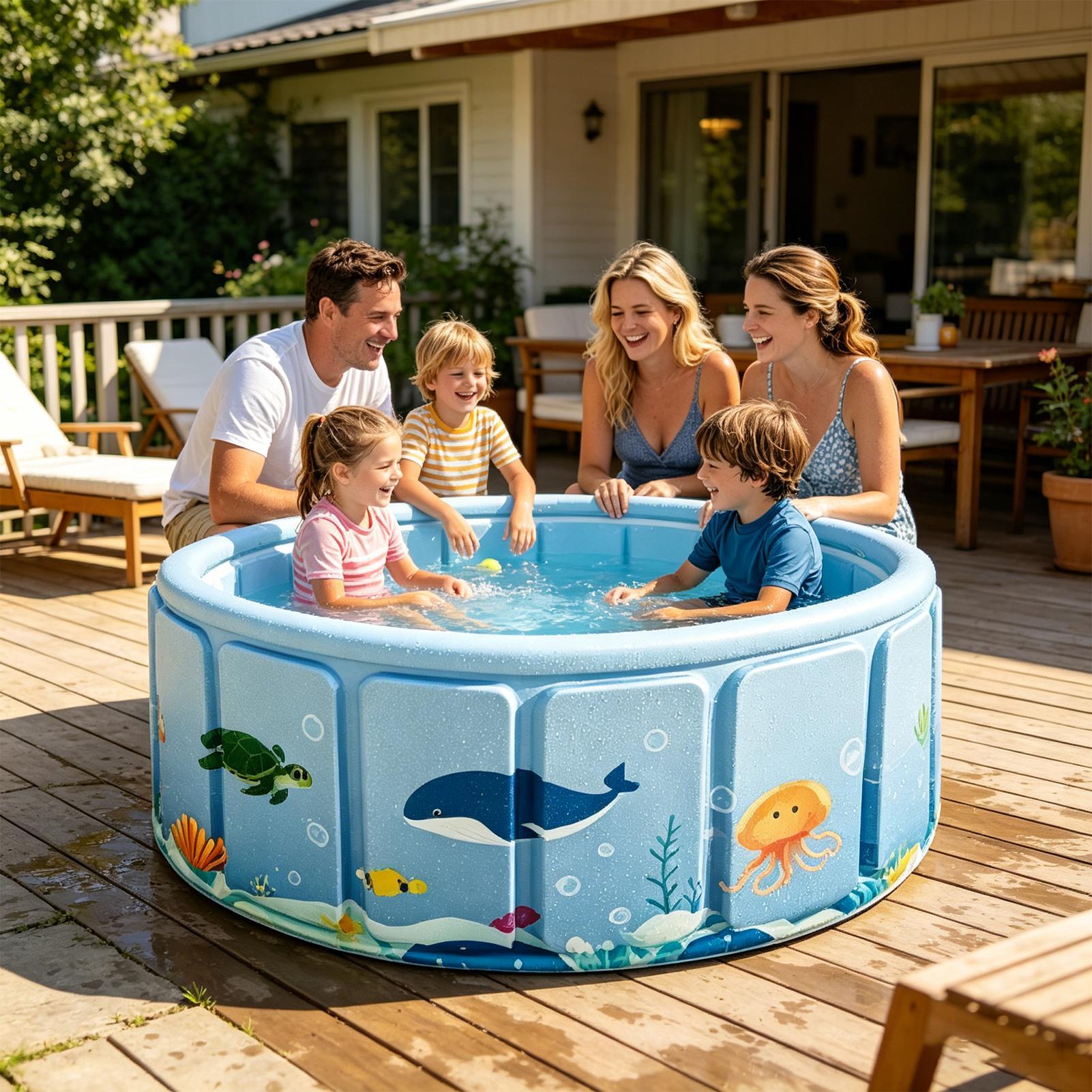 Kolam Renang Lipat Non-Inflata - Party Games Kid Friendly ulasan dan harga