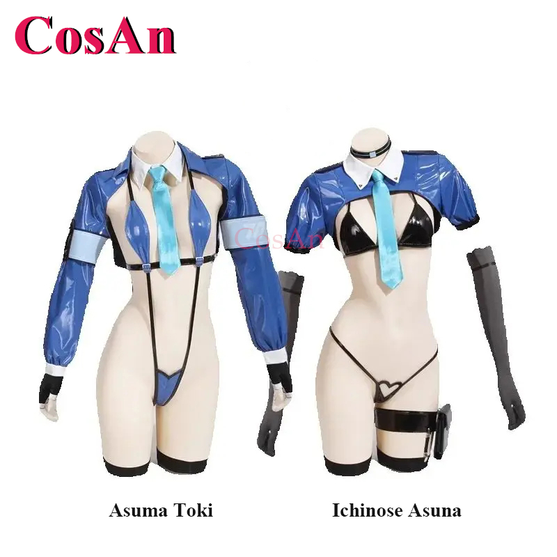 Kostum Cosplay CosAn Game Blue - Party Games Groups ulasan dan harga