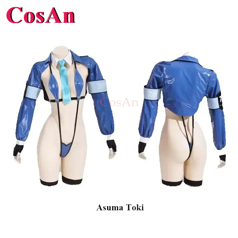 Kostum Cosplay CosAn Game Blue - Party Games Groups ulasan dan harga