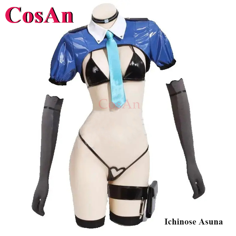 Kostum Cosplay CosAn Game Blue - Party Games Groups ulasan dan harga