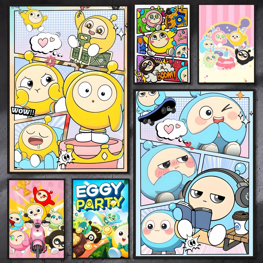 Poster Permainan Pesta Eggy Ku - Party Games Eggy ulasan dan harga