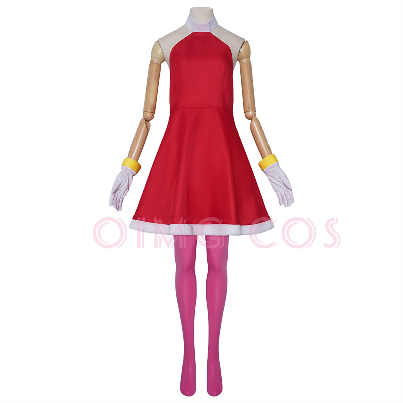Kostum Cosplay Amy Rose Seraga - Party Games Groups ulasan dan harga