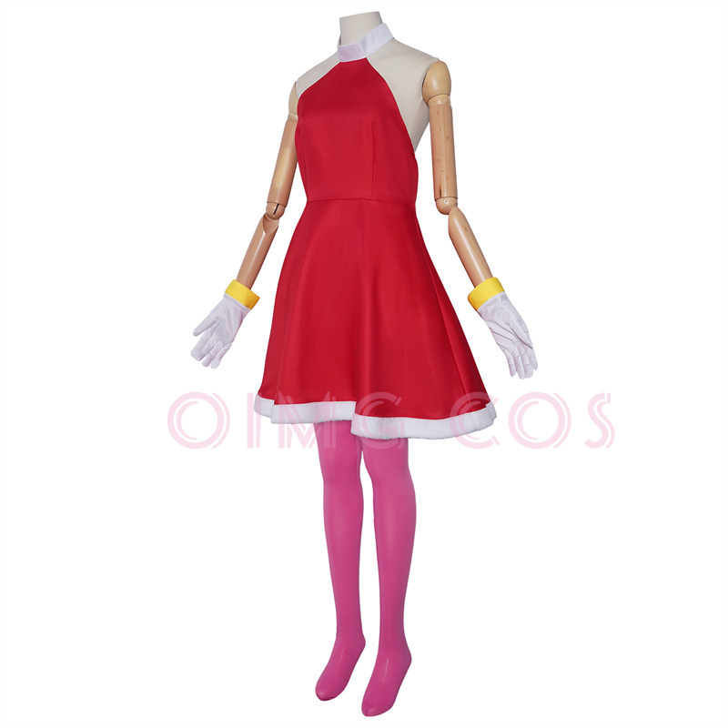 Kostum Cosplay Amy Rose Seraga - Party Games Groups ulasan dan harga