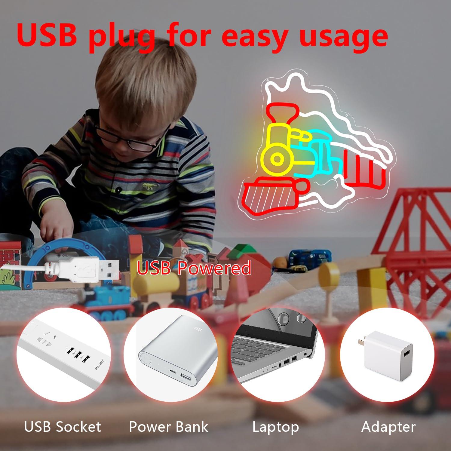 Lampu Neon Kereta Uap USB LED  - Party Games In Steam ulasan dan harga