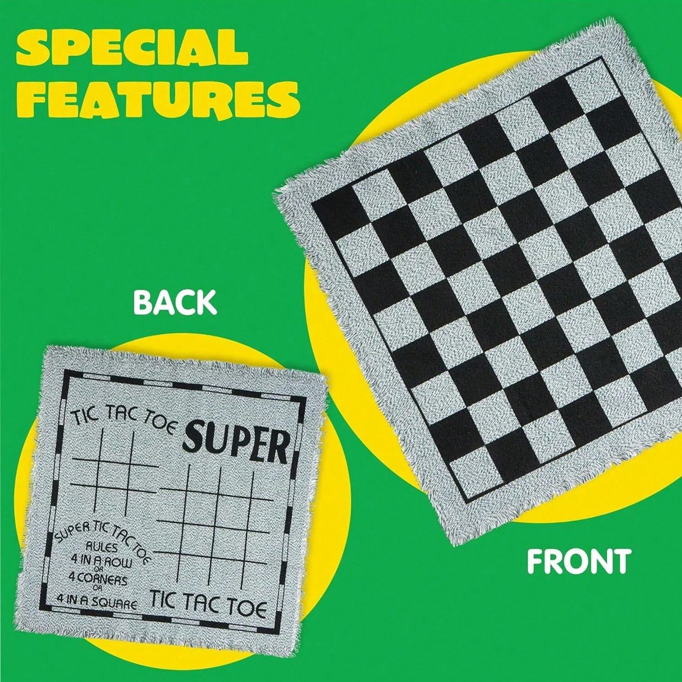 Set Permainan Vintage 3-in-1 - - Tic Tac Toe Giant ulasan dan harga