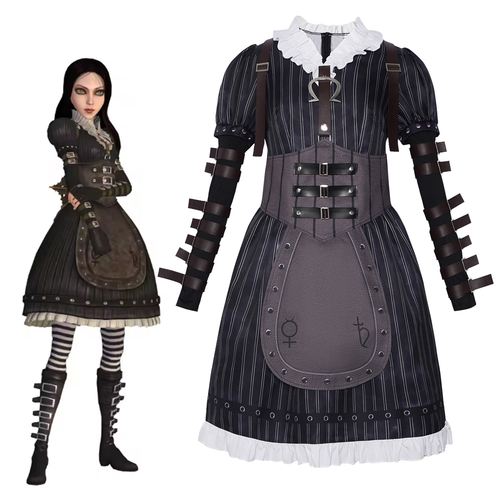 Kostum Cosplay Alice Liddell,  - Party Games In Steam ulasan dan harga