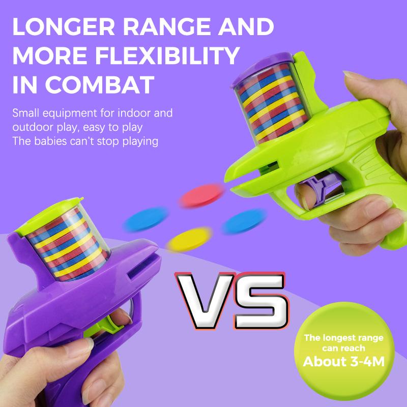 Mainan Foam Disc Blaster Ramah - Party Games Kid Friendly ulasan dan harga
