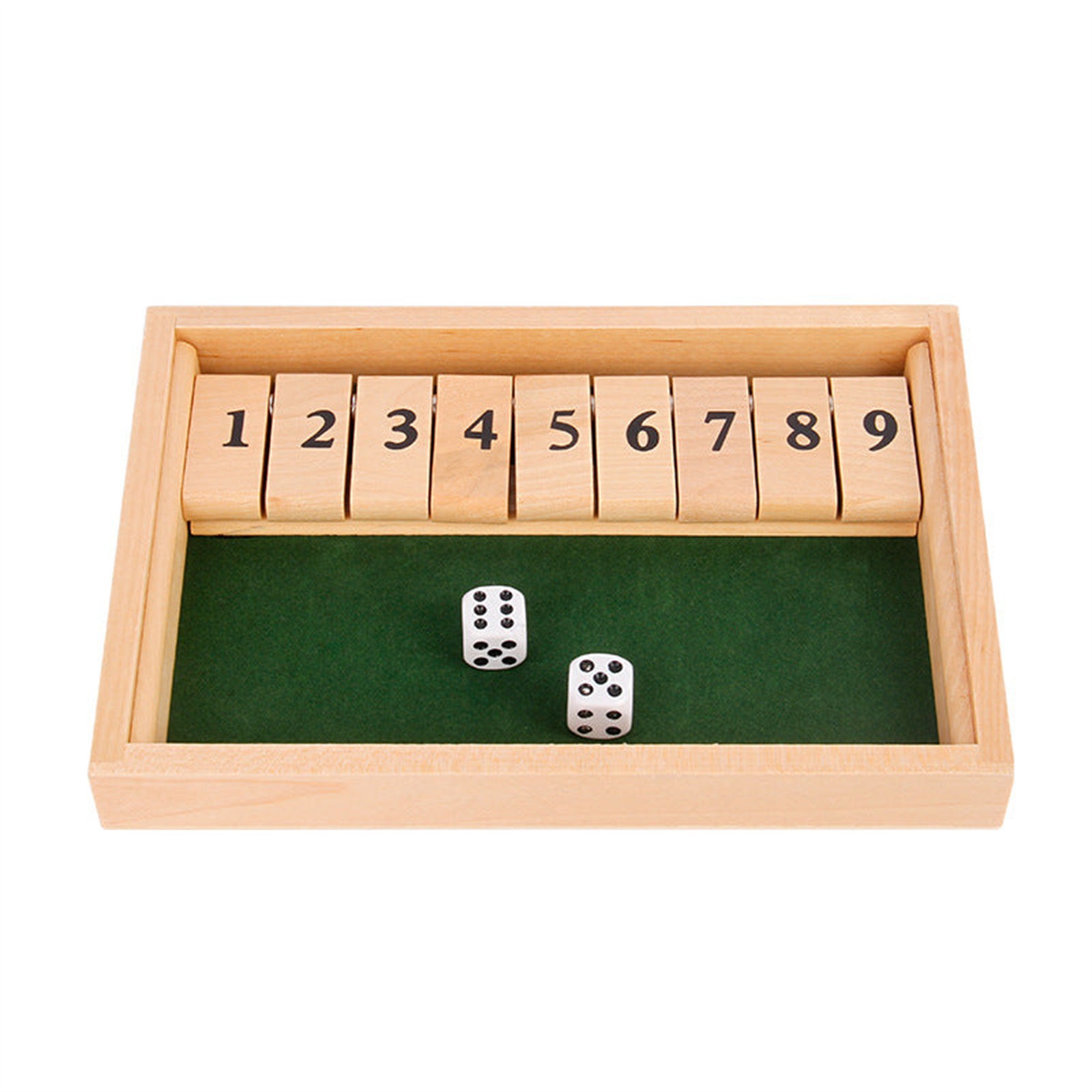 Permainan Papan Shut The Box D - Party Games Easter For Family ulasan dan harga
