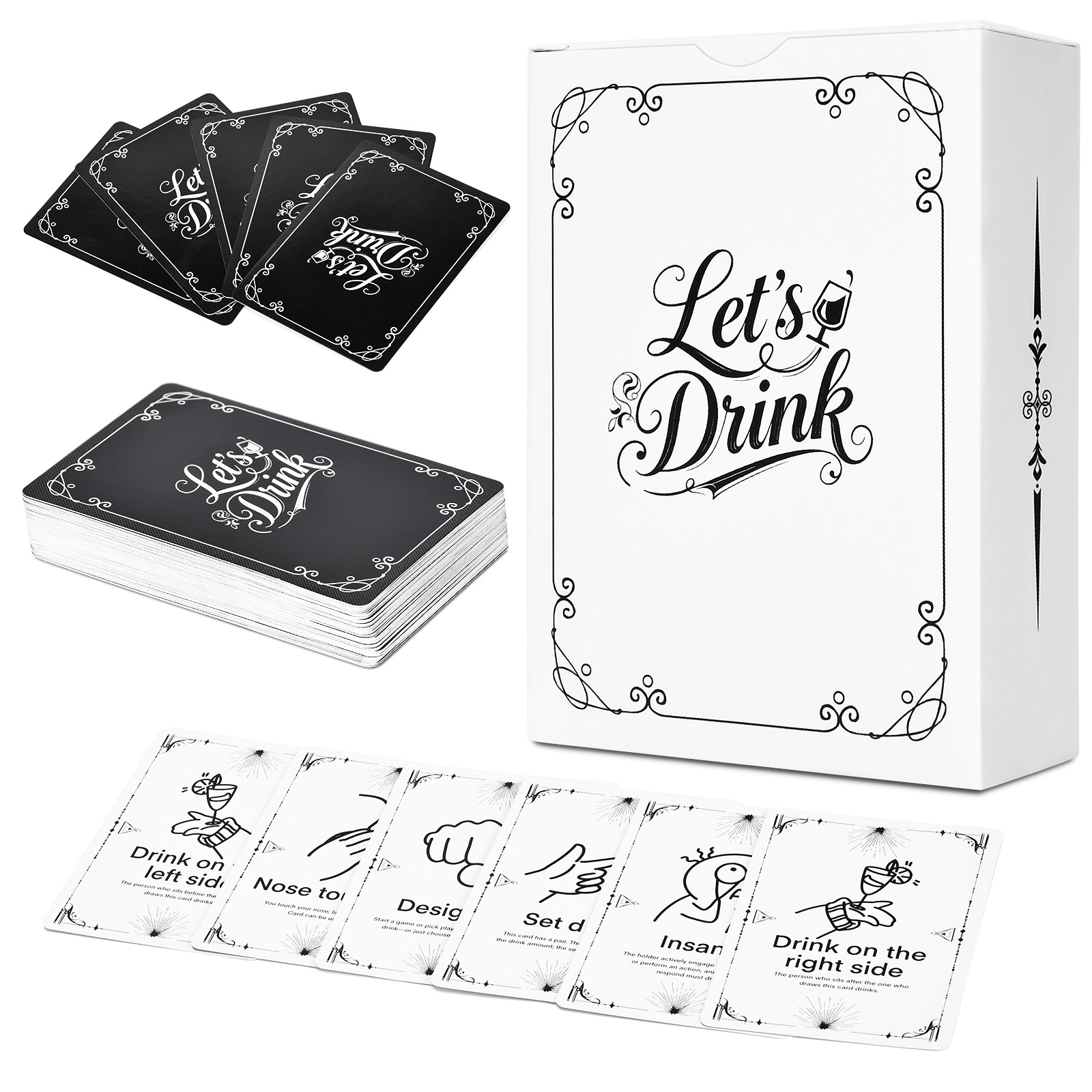 Kartu Permainan Minum untuk De - Party Games Night ulasan dan harga